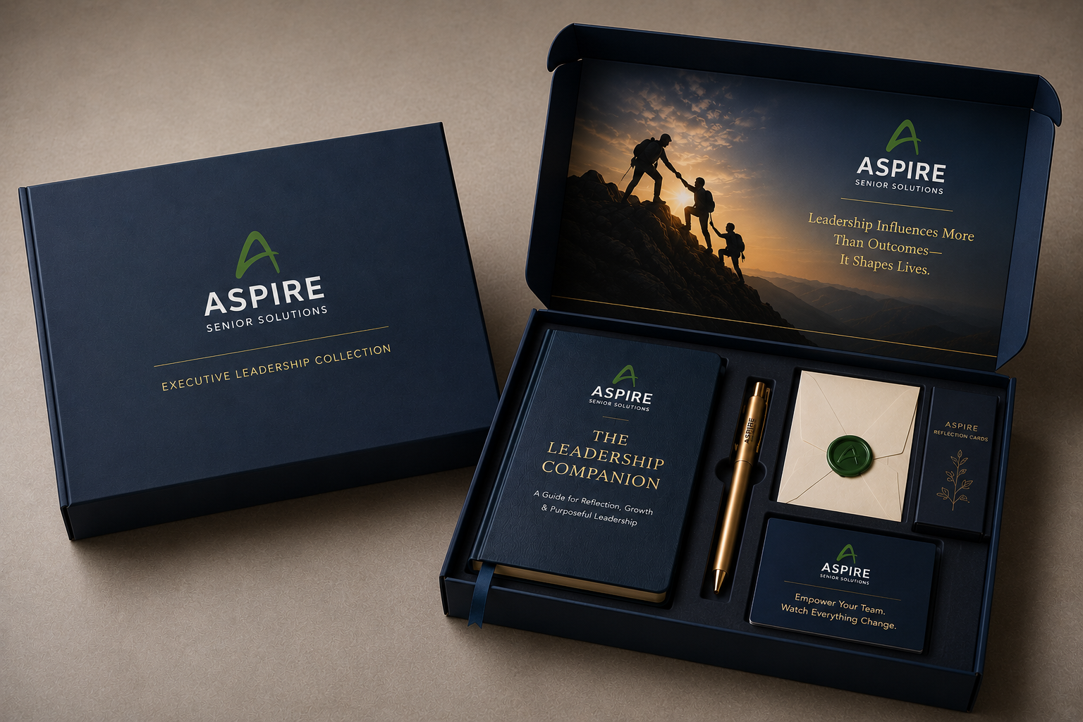 The Executive Leadership Collection gift box